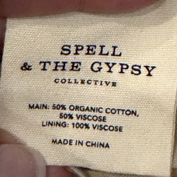 Spell Seashell Gown ( sand ) Midi Long Sleeve Dress BNWT size XS - Picture 11 of 12